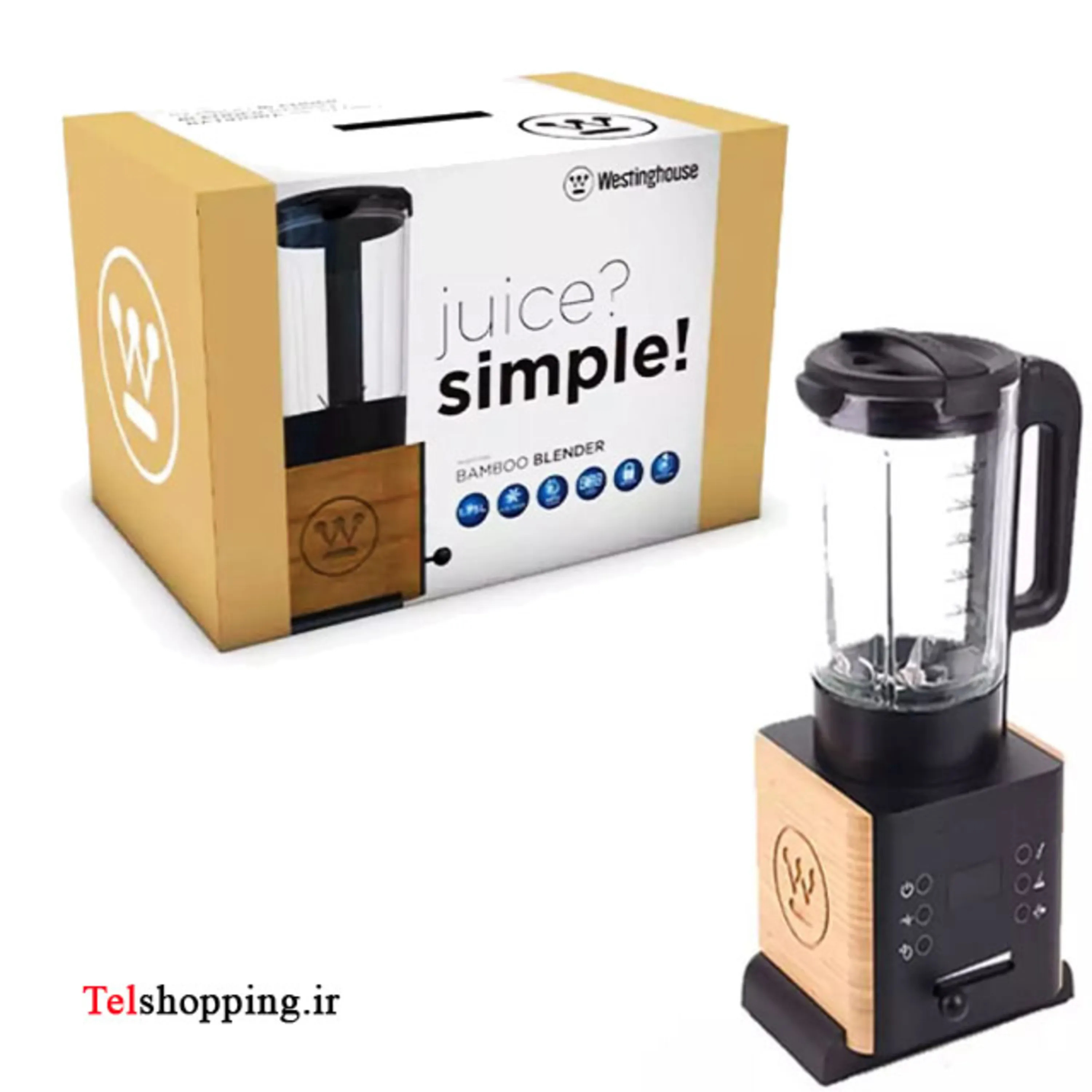 مخلوط کن وستینگ هاوس سری بامبو مدل WKBEF01BB